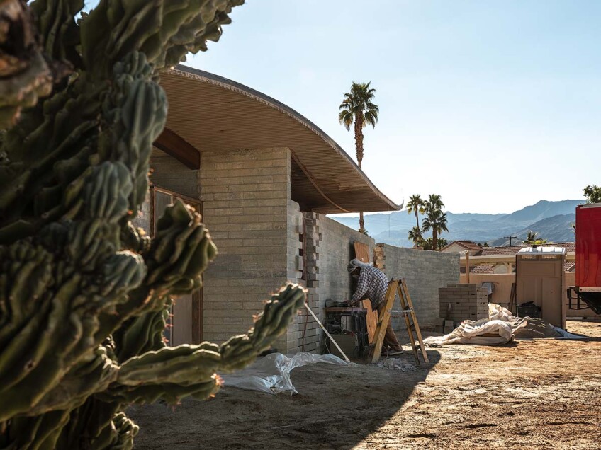 Desert X installation view, Postcommodity, It Exists in Many Forms, 2019 | Lance Gerber, courtesy of Desert X
