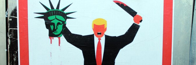 Anti-Trump Street Poster | Elvert Barnes/Flickr/Creative Commons License