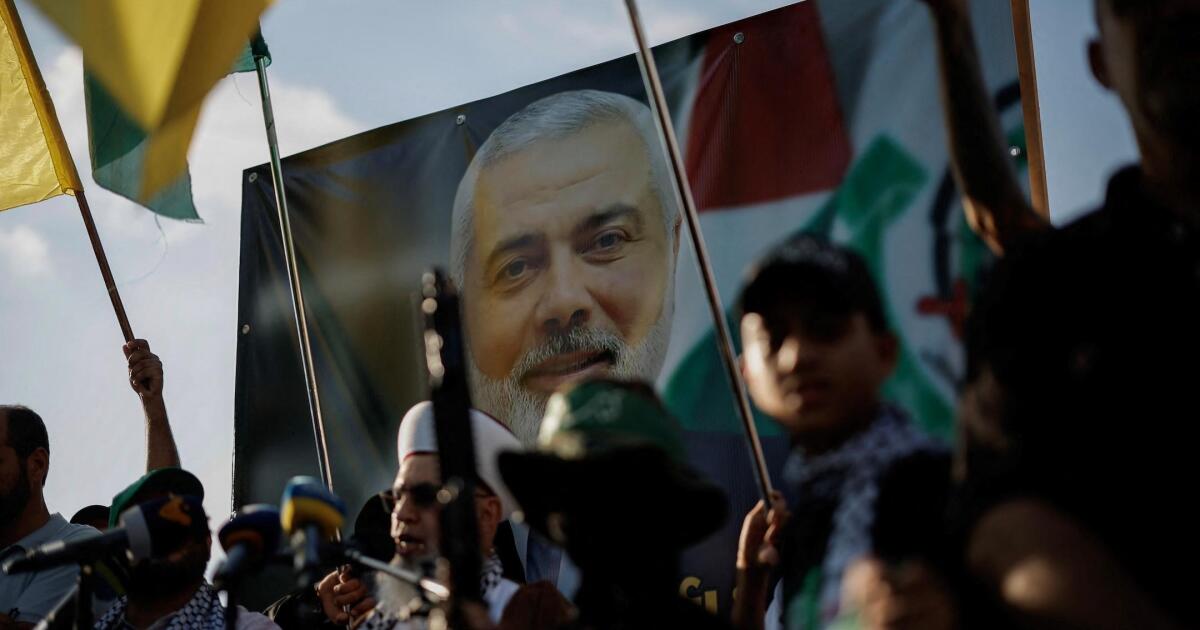 Deaths of Hamas, Hezbollah chiefs escalate Mideast war fears