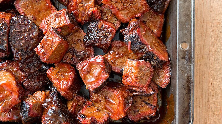 Barbecued Burnt Ends