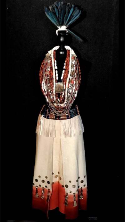 Northern Chumash dancing regalia | Courtesy of Leah Mata