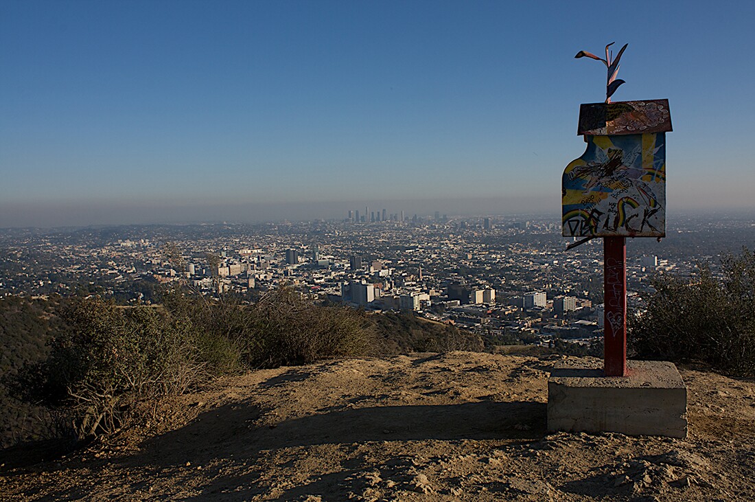 Runyon Canyon Park Cityscape