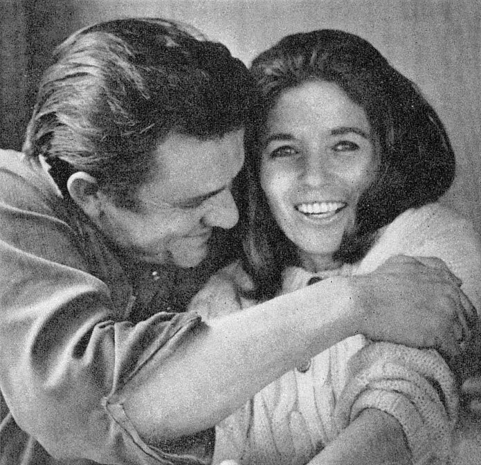 Johnny Cash and June Carter Cash in a 1969 issue of LOOK magazine. | Wikimedia Commons/ Joel Baldwin