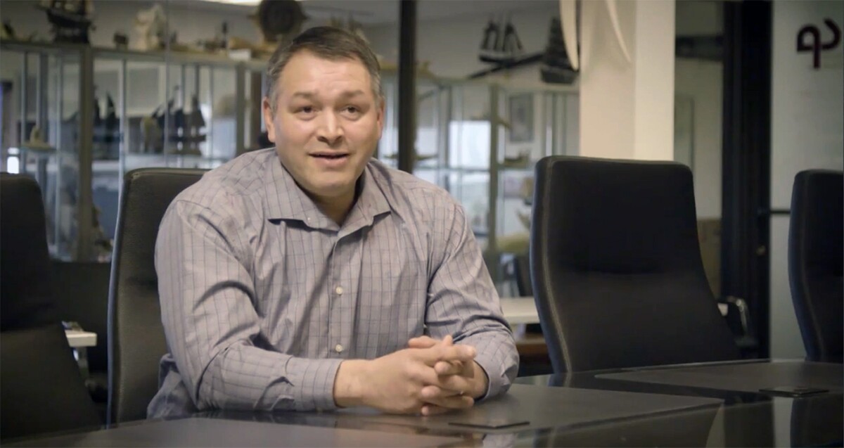 Crawford Patkotak, Arctic Slope Regional Corp. board chairman | Still from Earth Focus "Fueling Change: Alaskan Communities Divided Over Oil Drilling"