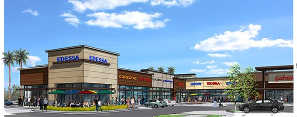 Architectural sketch of Santa Fe Trail Plaza | Image courtesy of the Festival Company