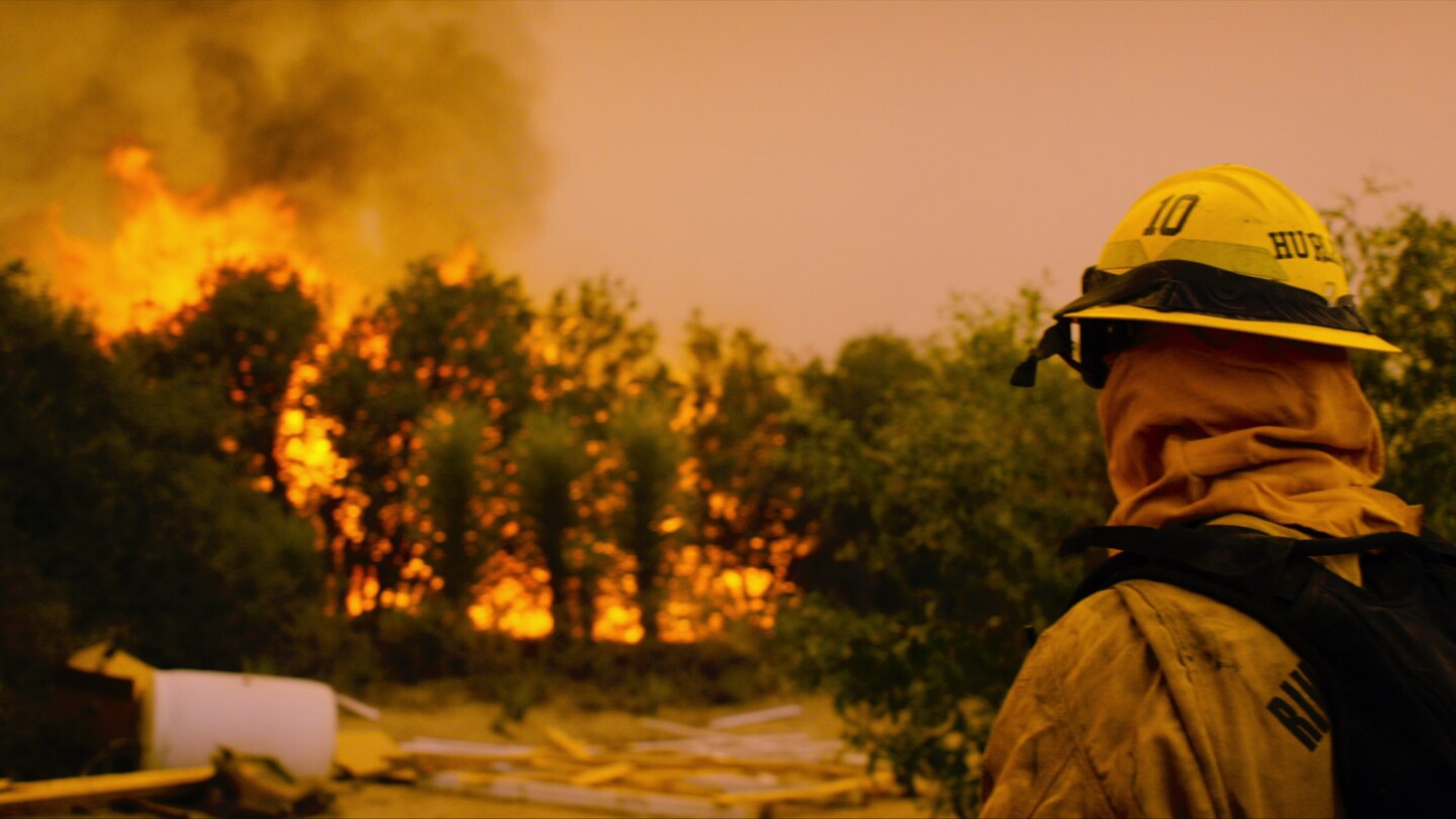 Fire Chasers: Firefighter Watches Burn