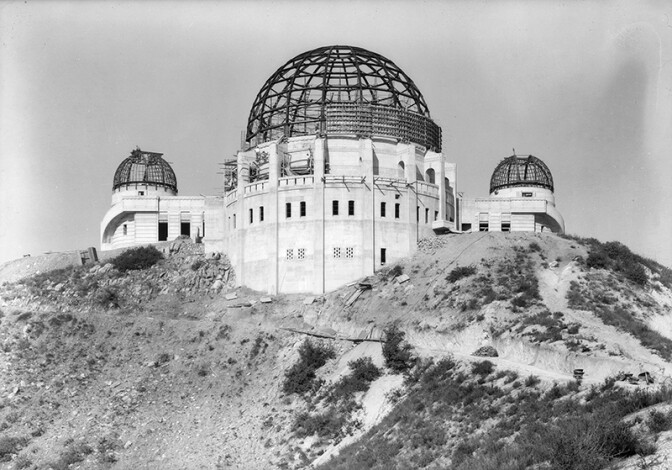 Progress of Griffith Park Observatory | Dick Whittington Photography Collection,1924-1987, University of Southern California Libraries