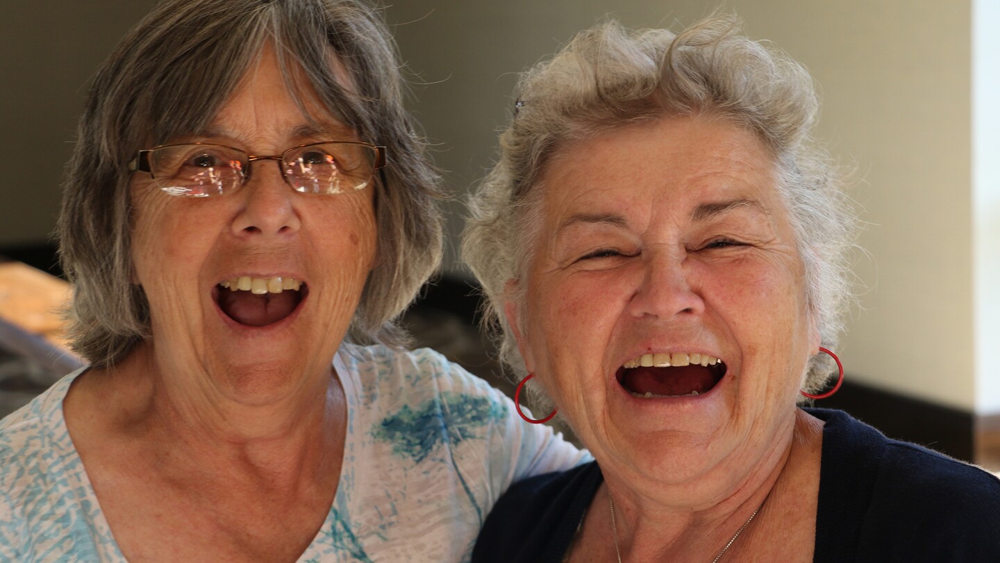 Jennie and Nancy celebrate the SCOTUS marriage equality ruling.