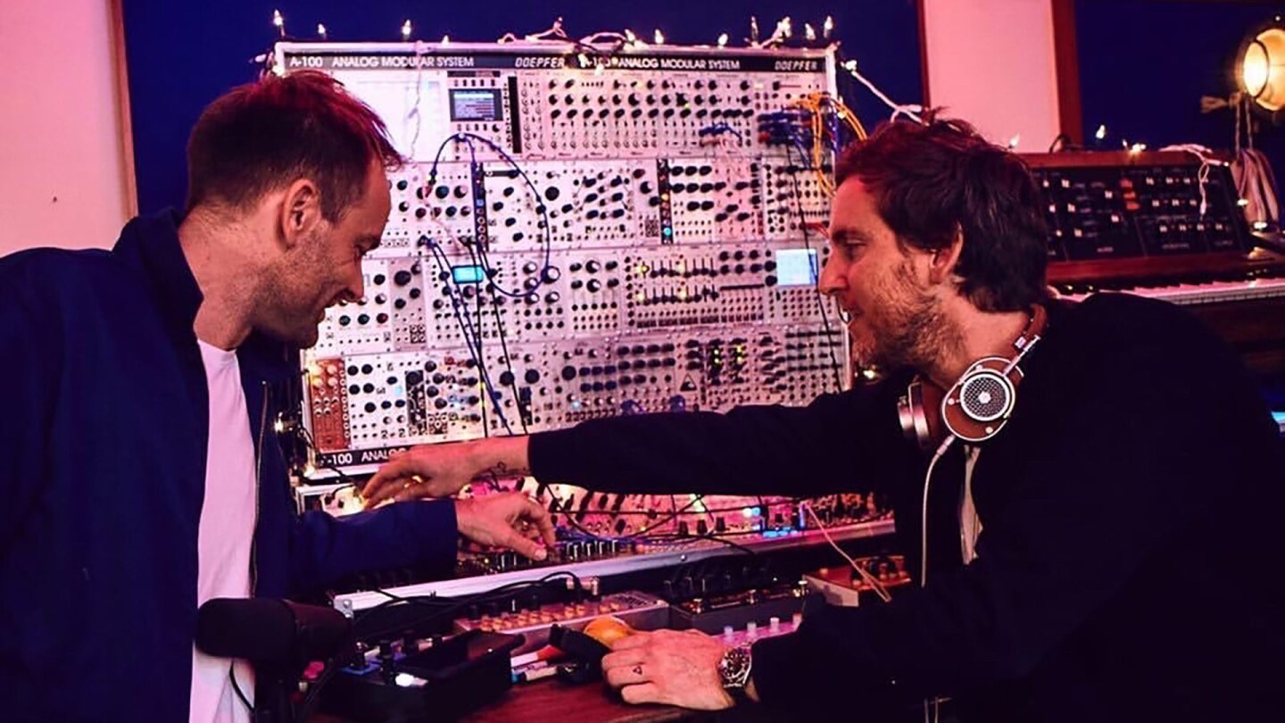 Paul Davies with Jesse Carmichael | Courtesy of Paul Davies