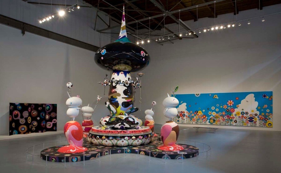 Takashi Murakami exhibition at MOCA 2007