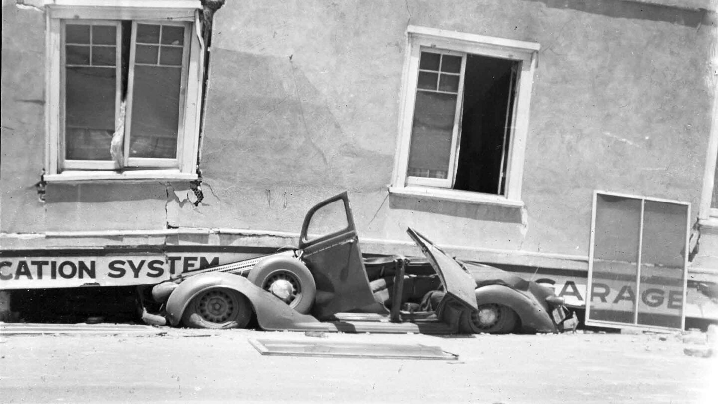 Indio Earthquake Damage