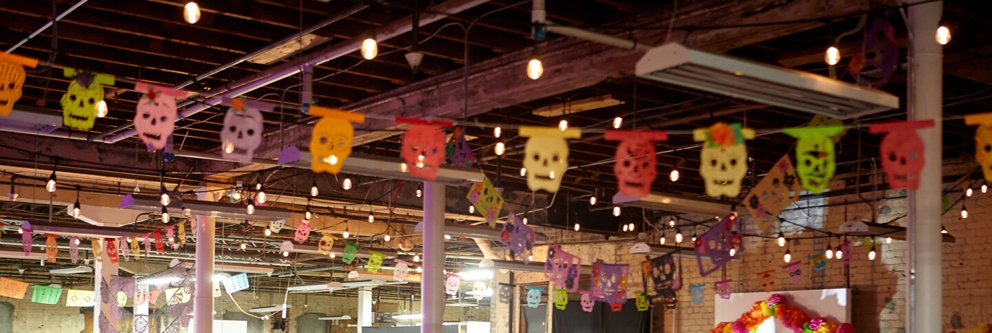Día de los Muertos banderitas| Pablo Aguilar