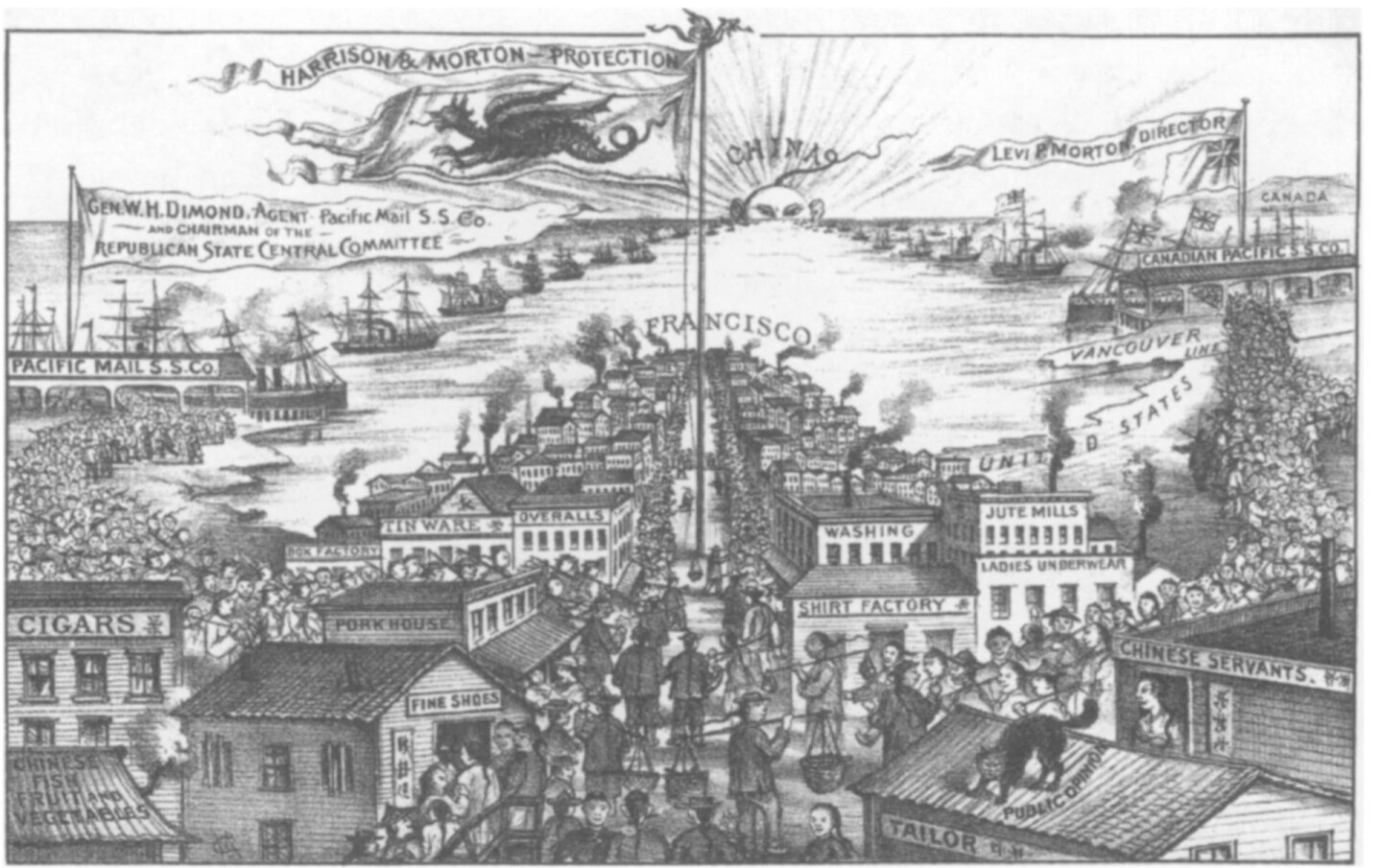 Chinese immigrants faced especially harsh discrimination in California because of the foreignness of their language, dress, and manner. Irish and African American laborers, themselves struggling to survive, provided some of the most strident opposition to