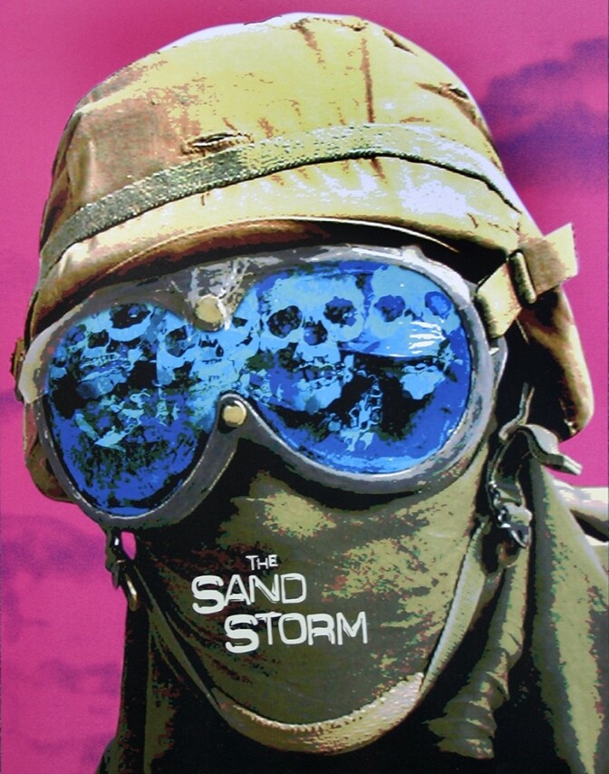 Sean Huze, "The Sandstorm" promotional poster