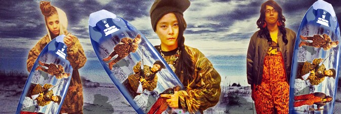 Prema Sampat with Melissa Ip and Ramdasha Biceem surfboard realness