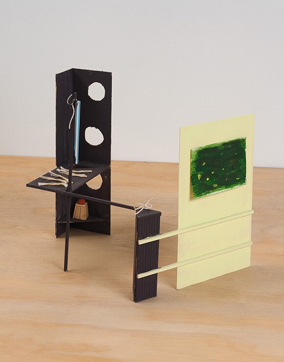 Alice Könitz, "1st Display System (maquette)," 2013. | Courtesy of the artist. Photo by Robert Wedemeyer.