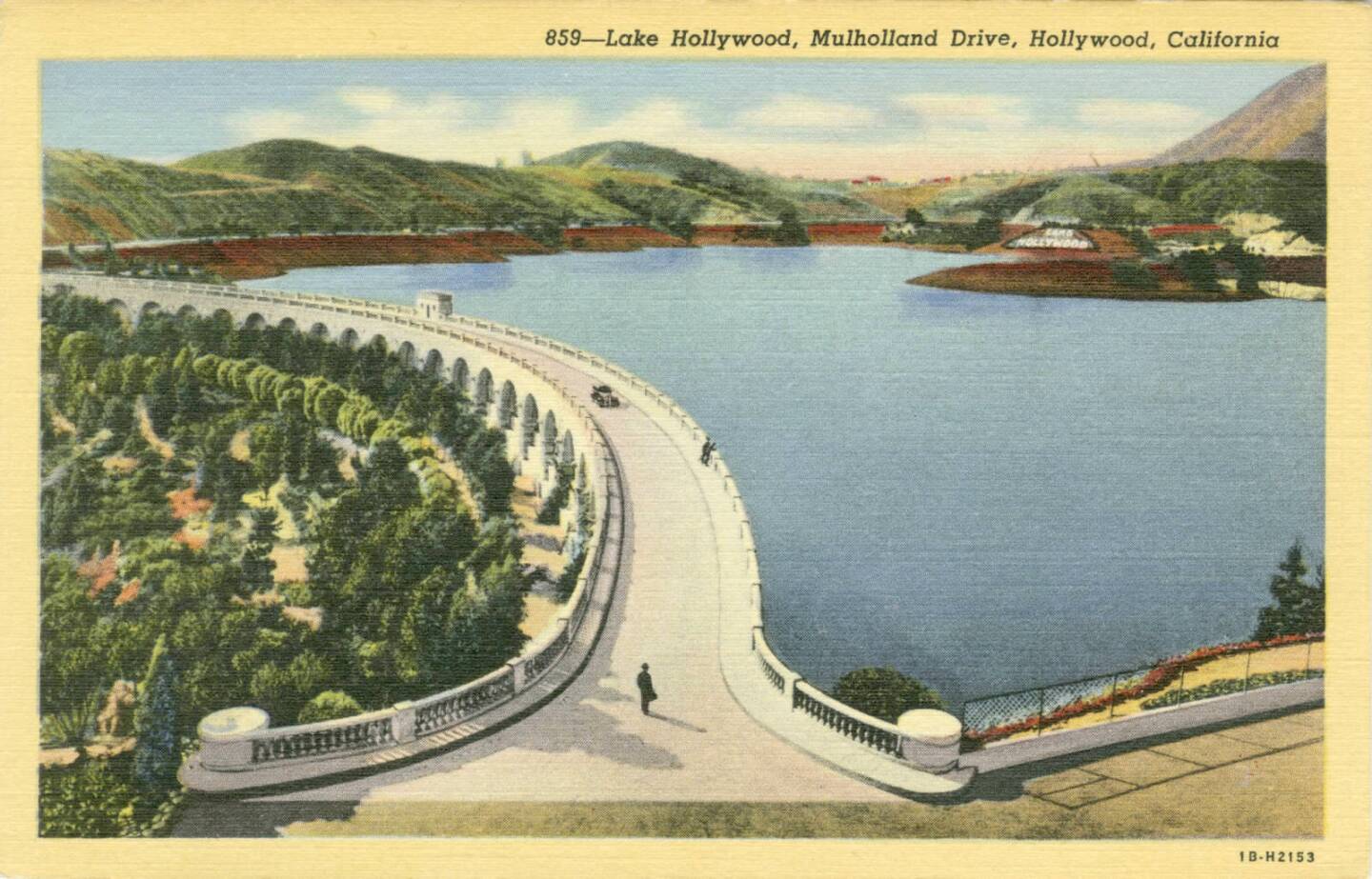 Mulholland Dam in 1941