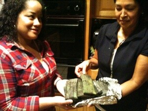 Rosa Alvarez and Nicole Maiden Alvarez in Rosa's San Pedro Kitchen