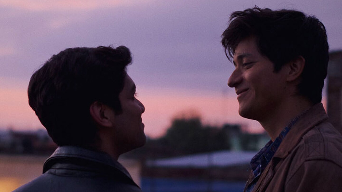 Christian Vásquez as Gerardo, Armando Espitia as Iván in "I Carry You With Me."