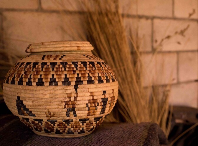Basket by Aurelia Ojeda Melendrez | Rose Ramirez