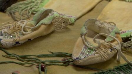 Beadworker Teri Greeves on her son's naming outfit