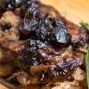 Braised Lamb Belly with Sour Cherry Compote | Carla Choy