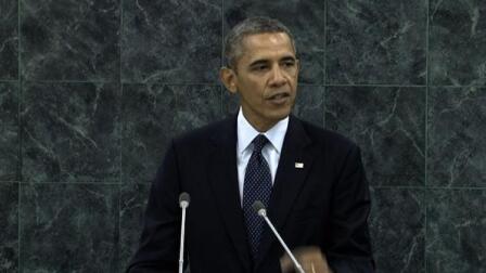 At UN, Obama Offers Tough Words on Syria