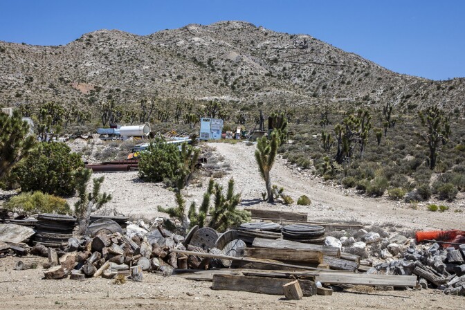 Kokoweef, Inc. headquarters with its namesake peak in the background. | Photo: Kim Stringfellow.