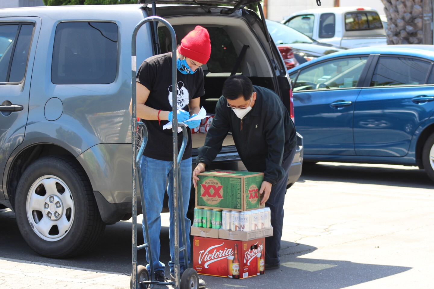 Curbside purchasing of alcohol is booming in the time of COVID-19. | Karen Foshay
