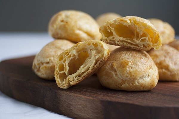Manchego-Paprika Gougères