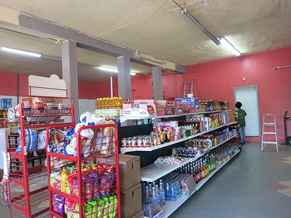 From cluttered entryway to spacious interior, the Euclid Market transformation makes it feel like an entirely different store.