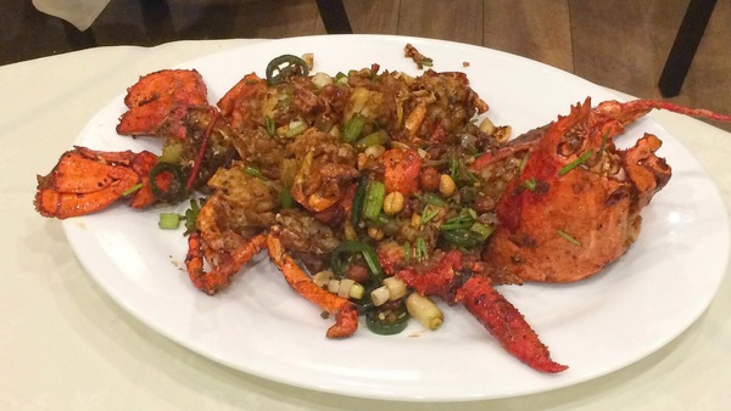 Lobster at China Red | Photo by Clarissa Wei