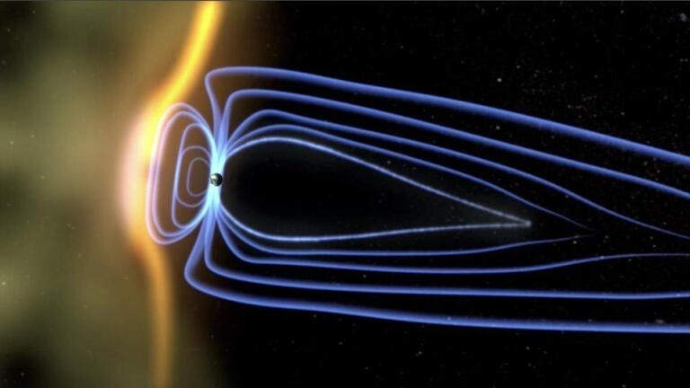 Earth's Magnetic Shield New
