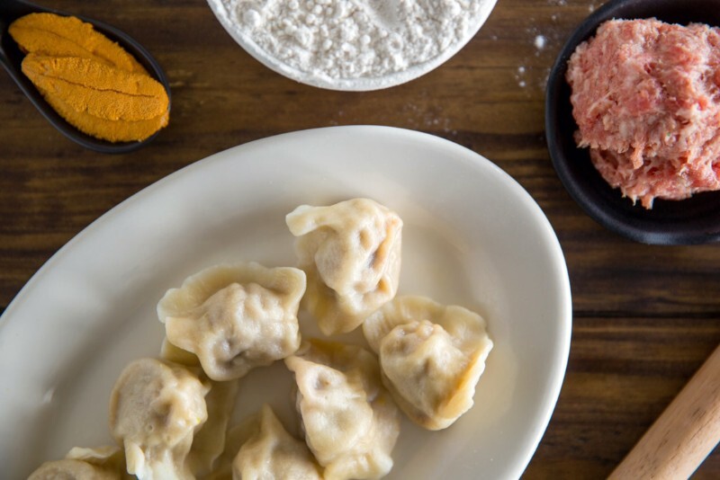 Boiled Uni Dumpling