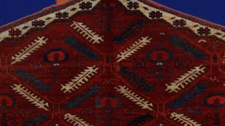 Appraisal: Tekke "Animal Tree" Asmalyk Rug, ca. 1800