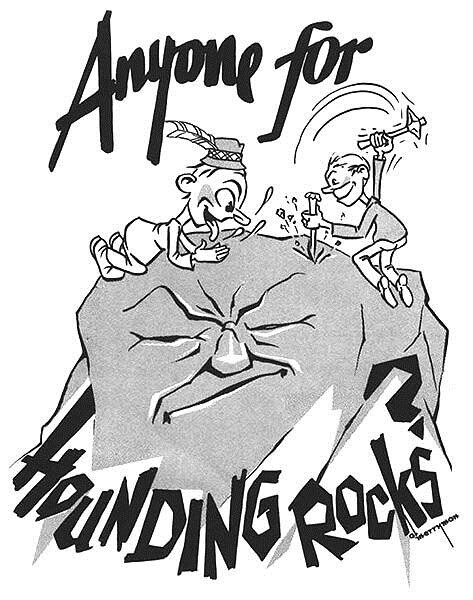 Cartoon form March 1967 Desert Magazine article.