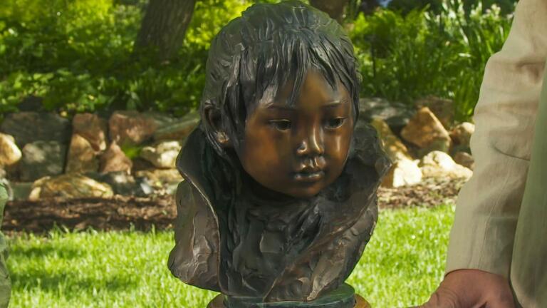 Appraisal: 1993 Glenna Goodacre "The Orphan" Bronze Bust