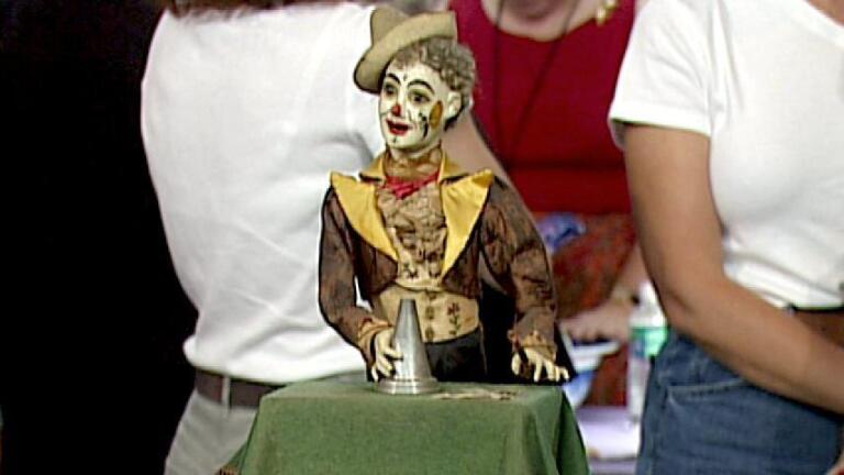 Appraisal: Lambert Clown Magician Automaton, ca. 1890