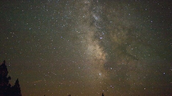 Night sky near Alturas