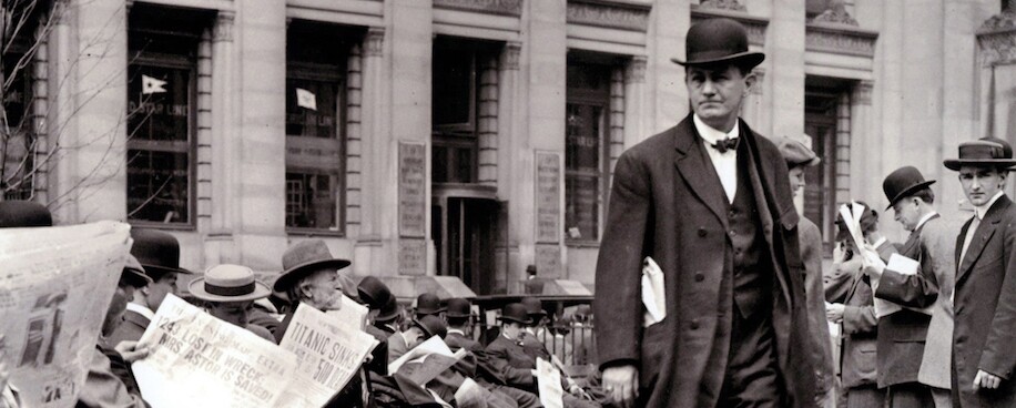 Titanic Newspapers 1912 crop