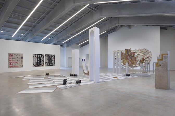 The temple now houses the contemporary art of the Marciano Art Foundation. I Robert Wedemeyer / Courtesy of Marciano Art Foundation