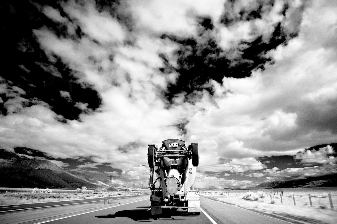 Cement Truck – Highway 395 South of Bishop, California – 2016