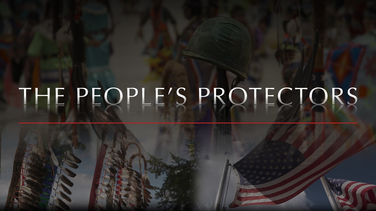 Title card for "The People's Protectors."