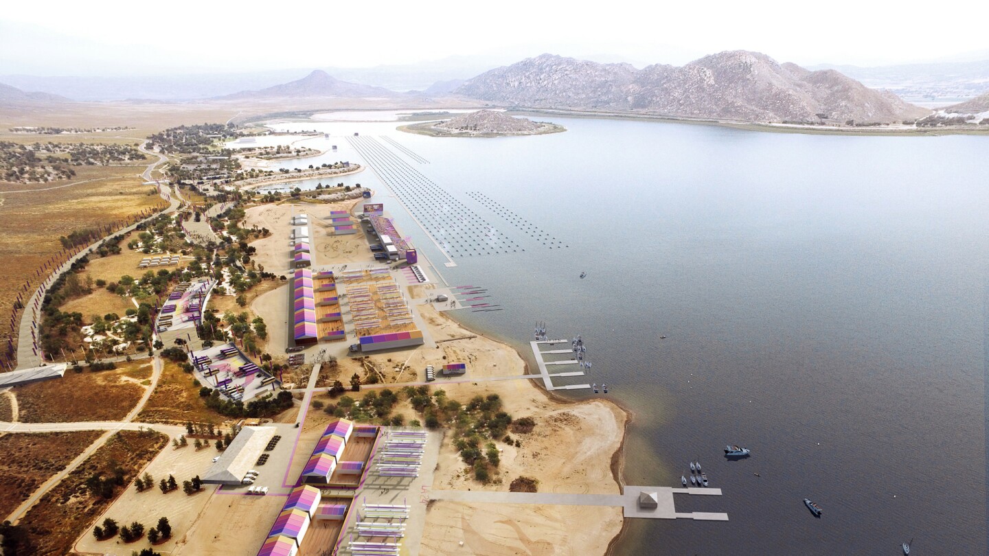 Rowing at Lake Perris