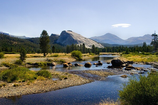 Tuolumne Meadows in Yosemite National Park.