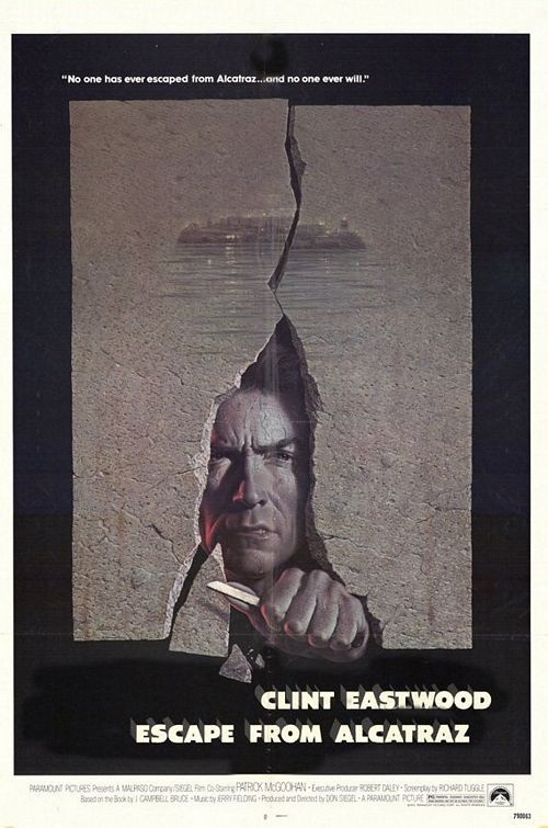 "Escape from Alcatraz" poster | Wikimedia