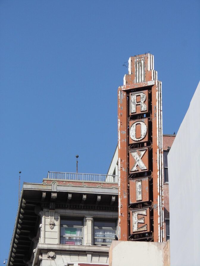Roxie Theatre exterior. | Sandi Hemmerlein