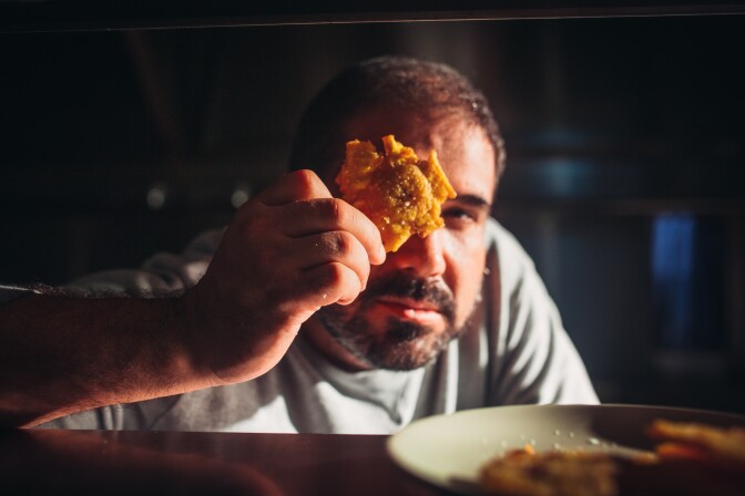 Chef Jose Enrique collaborates with communities across Puerto Rico to support independent farmers and create self-sufficient communities. Photo credit: Antonio Diaz.