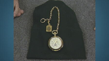 Appraisal: Pocket Watch with Fob Chain, ca. 1885