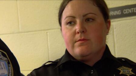 Deputy Carey Roberts finishes her training